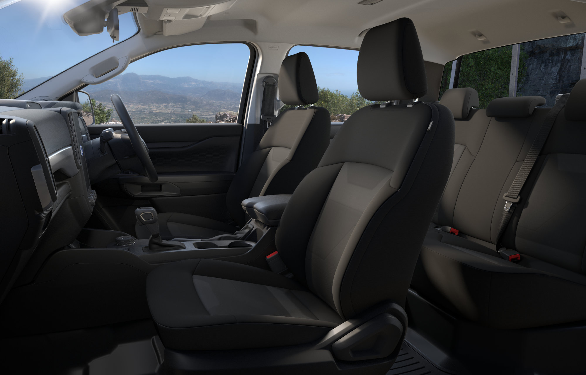 Ford Ranger XLT Seats